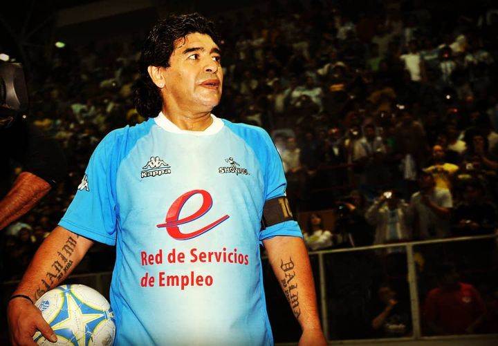 Diego cumple 64: Las dos veces que Maradona estuvo en Funes 